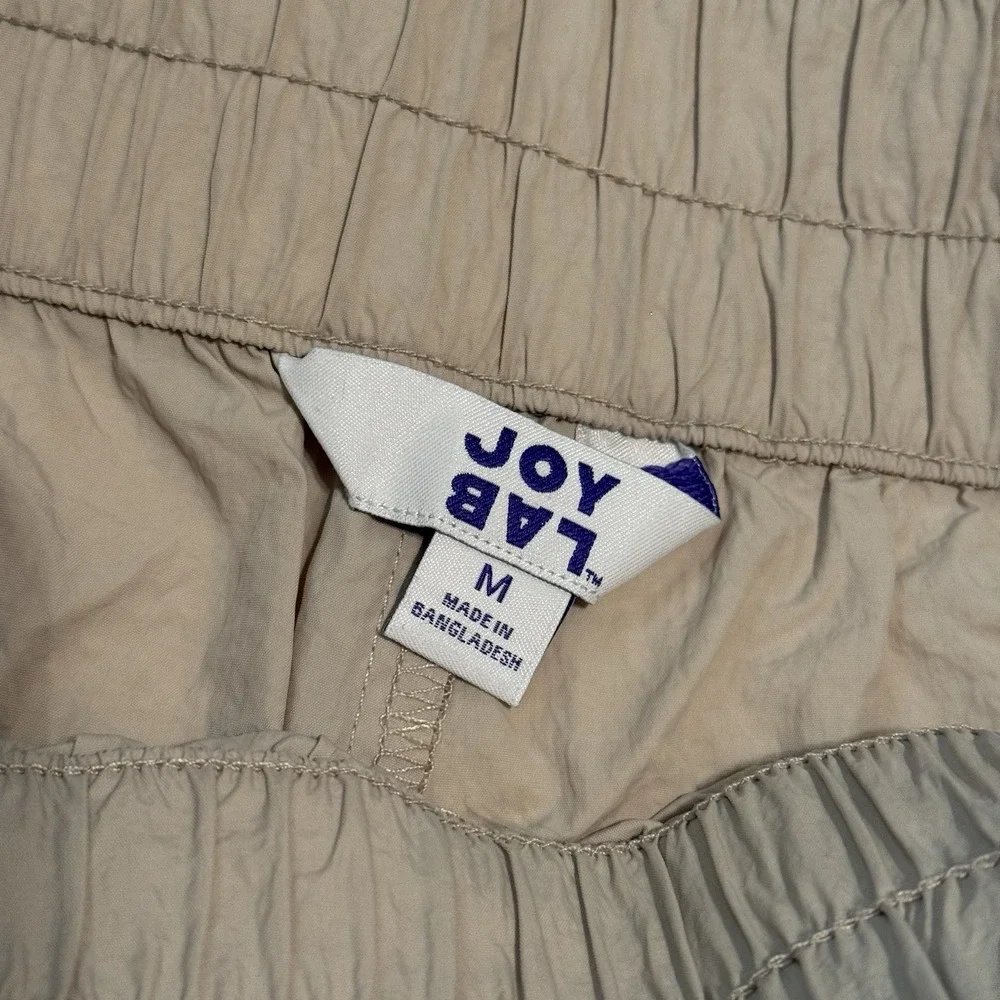 JoyLab Women's High Rise Relaxed Leg Full Cargo Pants Midweight Sz Medium